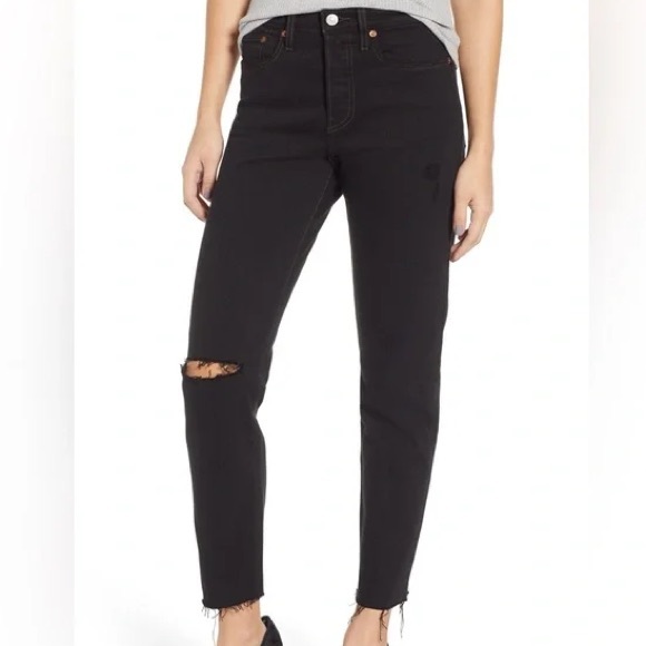 Levi's Denim - Levi's Wedgie Black Denim Jeans